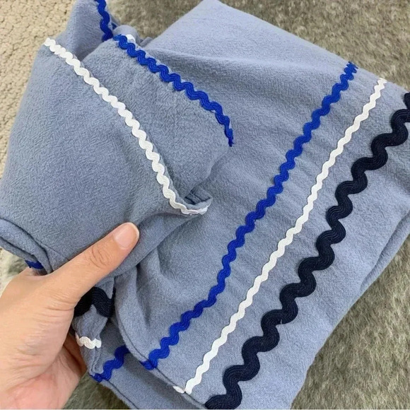 Mud Pie Ric Rac Off The Shoulder Dress - Picture 7 of 11